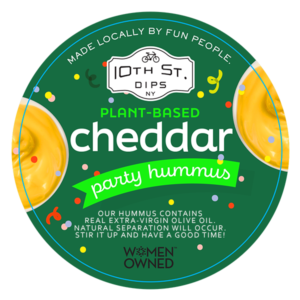 Cheddar Party Hummus