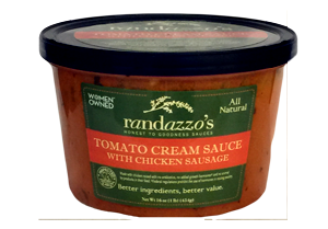 Tomato Cream Sauce with Chicken Sausage